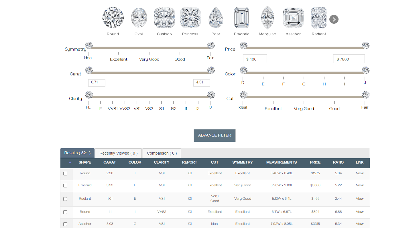 diamond-search-engine-wordpress-woocomerce